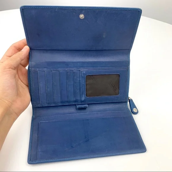 Vintage Coach Leather Wallet - Picture 6 of 8